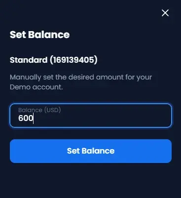 XM registration, step 9: Enter $600